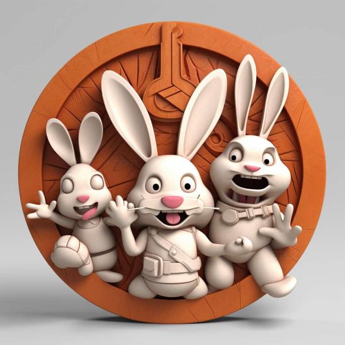 Games (Rabbids Heroes 1, GAMES_14689) 3D models for cnc